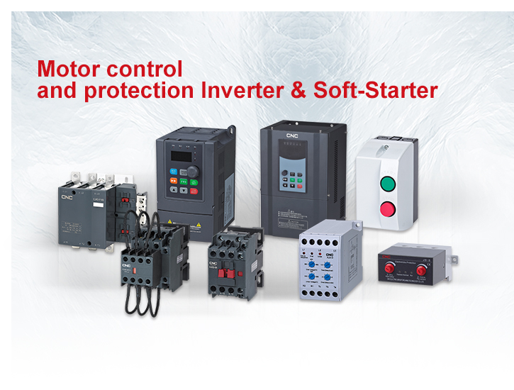 C-Motor kontrol jeung panyalindungan Inverter & Leuleus-Starter