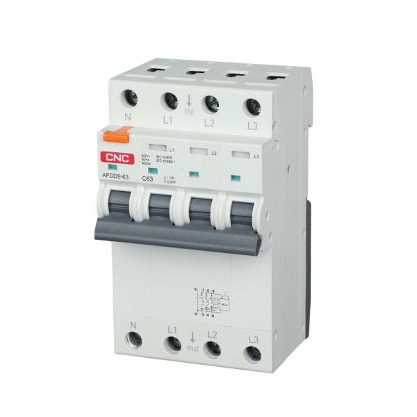 AFDD9-63 Arc Fault Detection Device（AFDD+MCB）