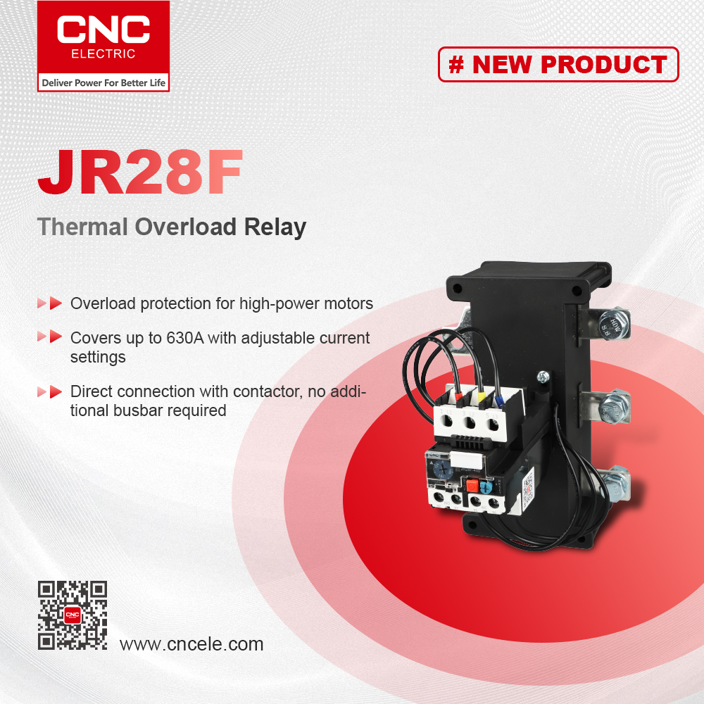 JR28F 630A High Power Thermal Overload Relay