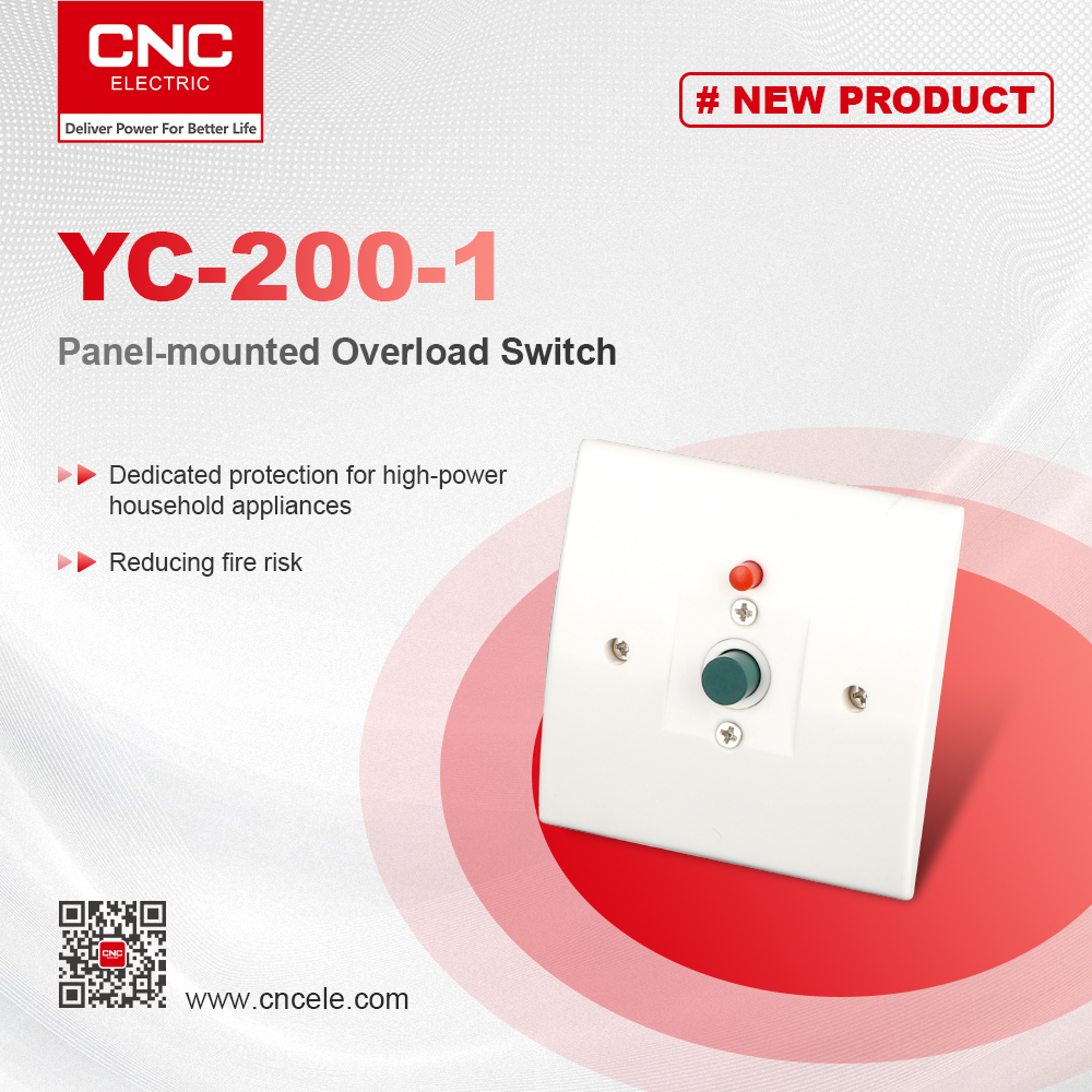 YC-200-1 Panel-mounted Overload Switch