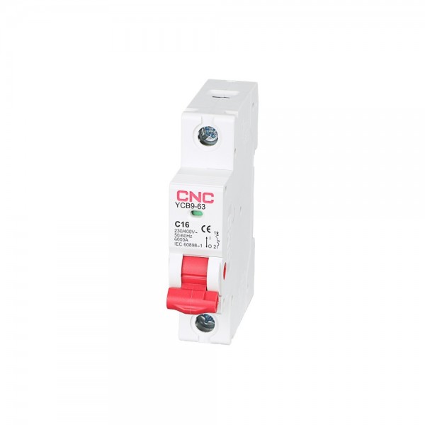 YCB9-63 Single pole MCB