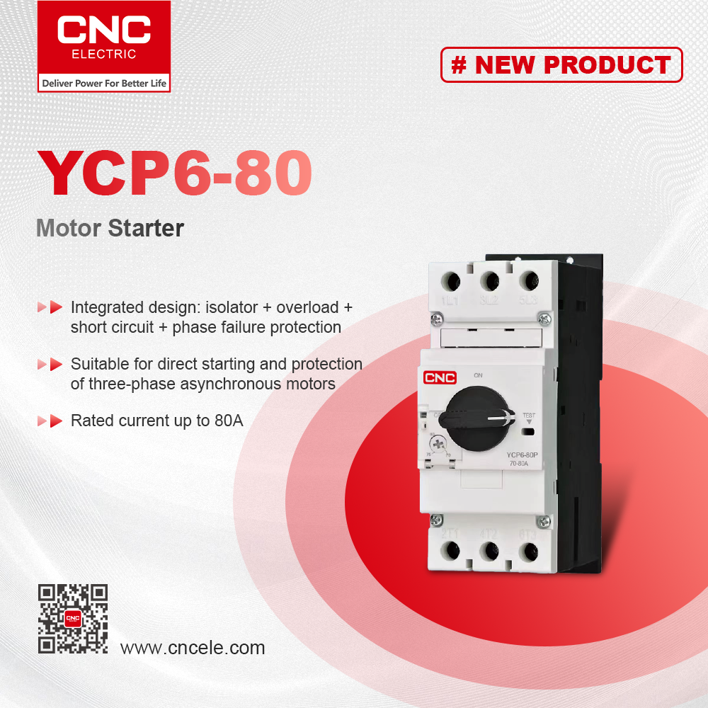 YCP6-80 80A High Power Motor Starter