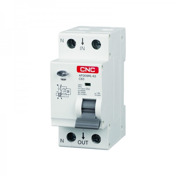 AFDD9RL-63 Arc Fault Detection Device with RCBO Protection